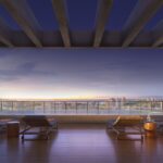 vista do rooftop empreendimento Soneto Menino Deus - apartamentos 3 suítes