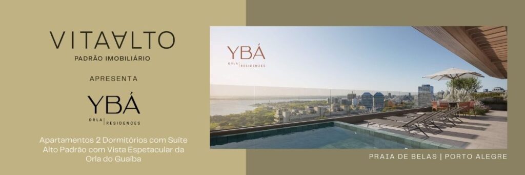 Vista do rooftop do Ybá Orla Residences - Blog Vita Alto Padrão